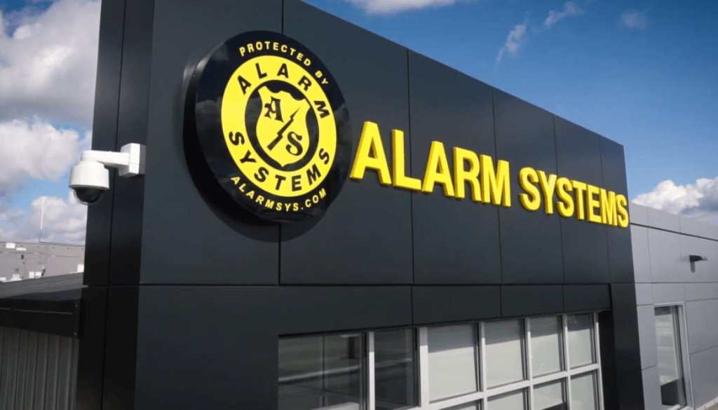 Alarm System Building Exterior