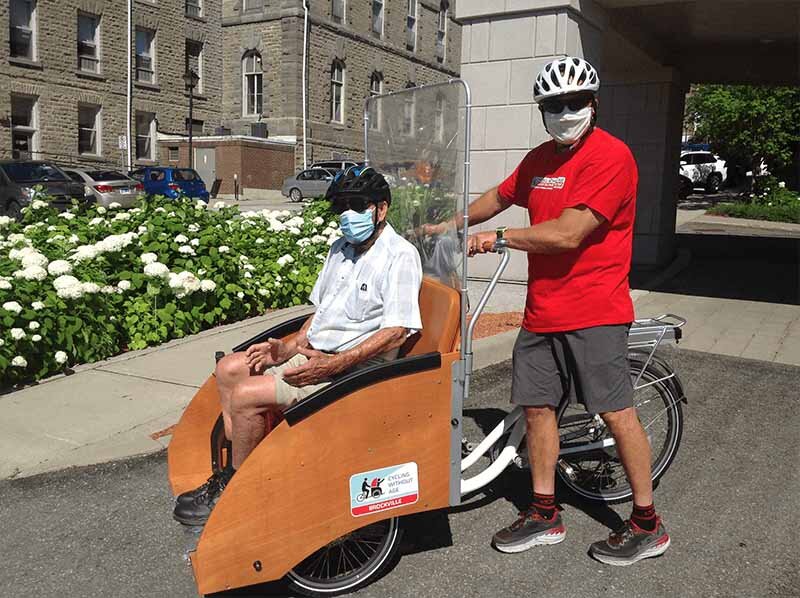 Alarm Systems & Falcon Security Community Support Cycling without Age Brockville