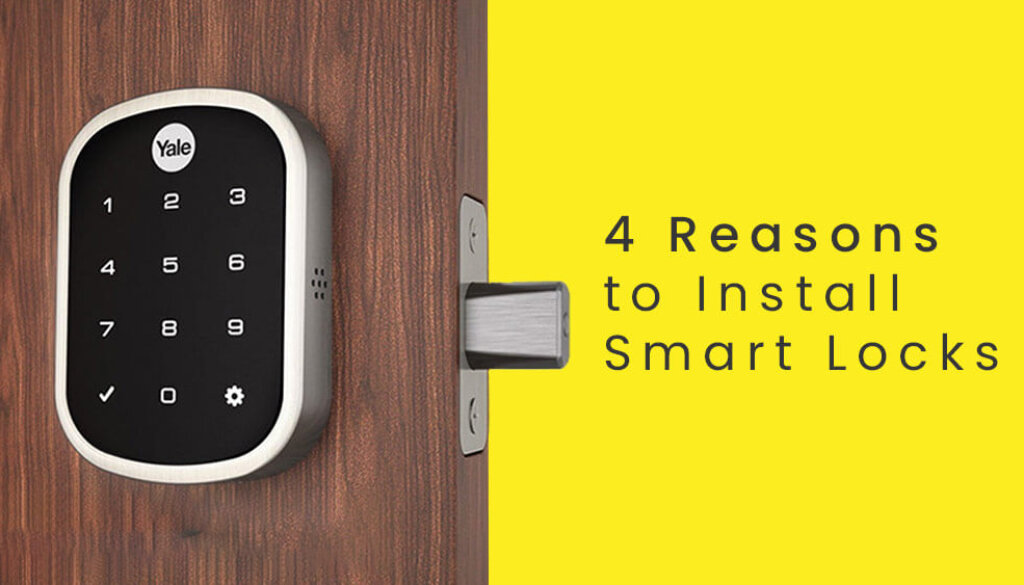 Feature Image for 4 Reasons to Install Smart Locks